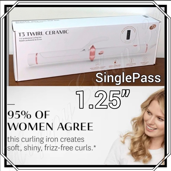 T3 Hair T3 Twirl Ceramic Professional Curling Iron Poshmark